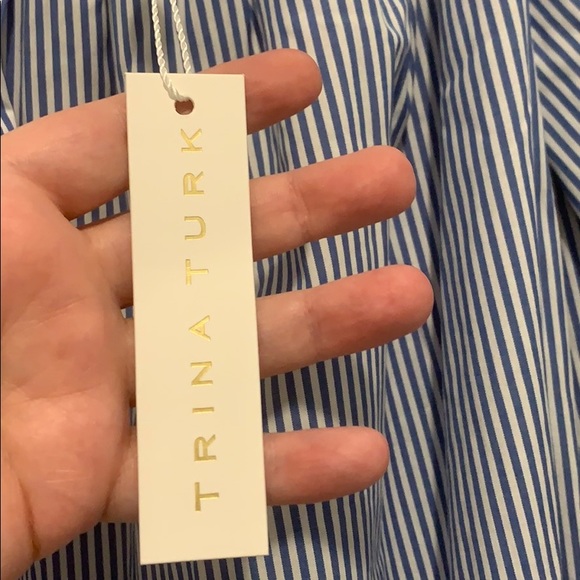 Trina Turk off the shoulder dress - Picture 4 of 5